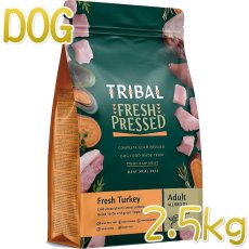 画像1: 最短賞味2025.3.21・トライバル フレッシュ ターキー 2.5kg 成犬用ドライ ドッグフードTRIBAL正規品tr11717 (1)