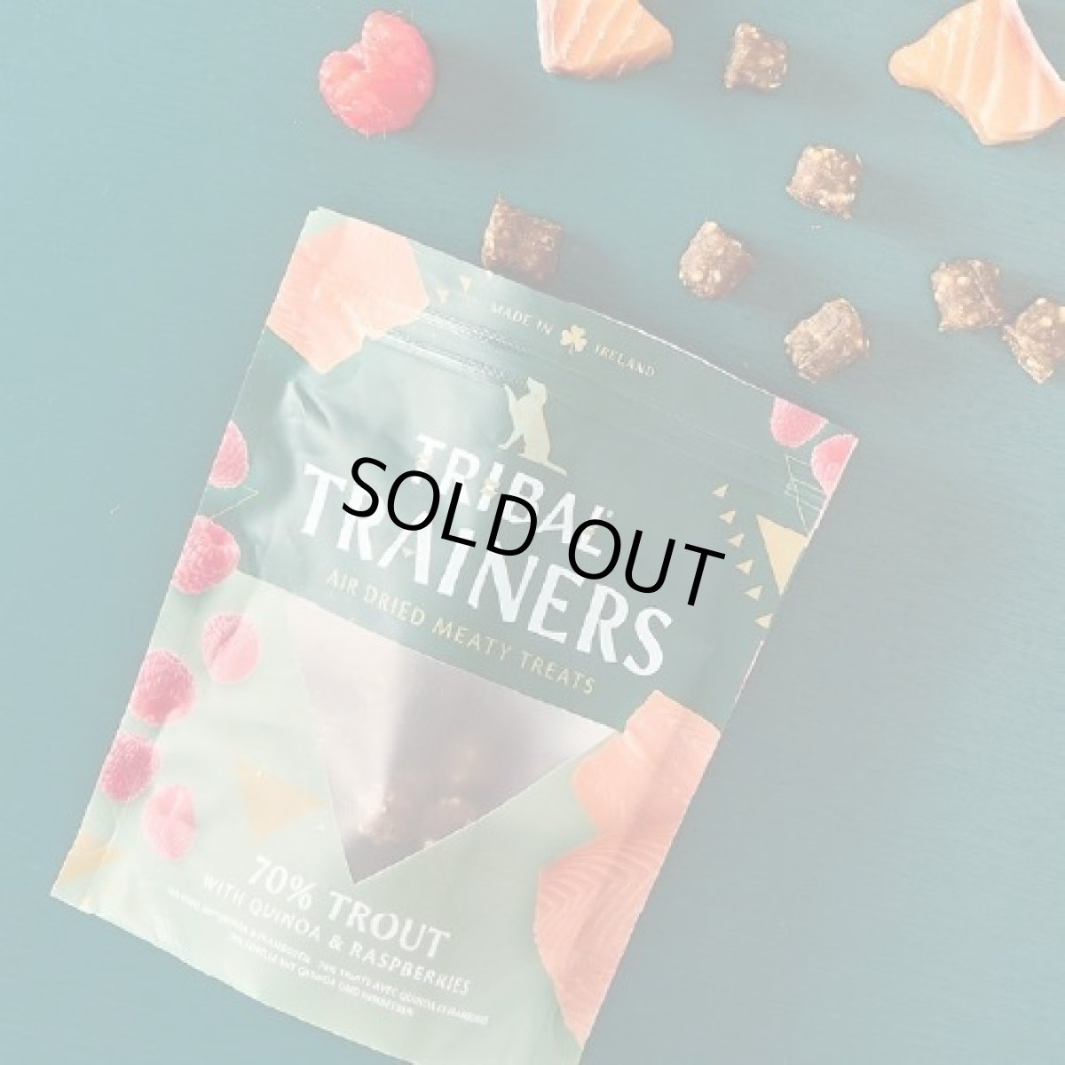 画像2: 最短賞味2026.8・トライバル エアドライトリーツ トラウト80g 犬用おやつtr12875 (2)