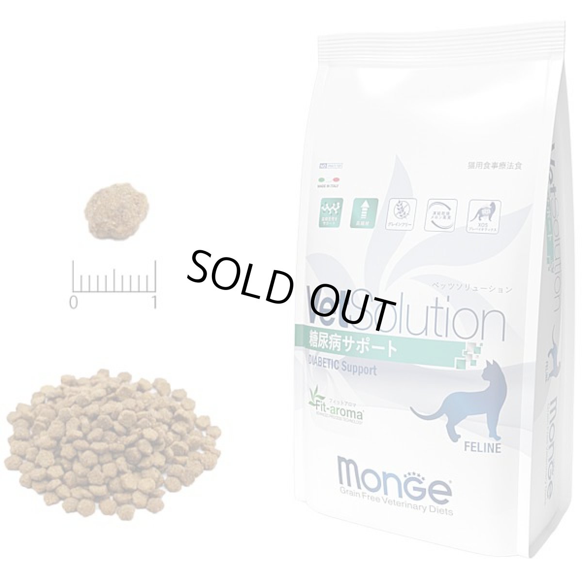 画像4: 最短賞味2027.7.19・ベッツソリューション 猫用 糖尿サポート 400g療法食 糖尿病疾患対応 モンジ正規品ve83071 (4)