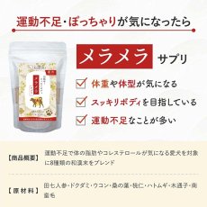 画像3: NEW 最短賞味2029.7・わんぽうやく犬用 メラメラサプリ 和漢素材 20g wan07721体重管理 ぽっちゃり アレルギー 運動不足 腹部脂肪ケア赤尾漢方薬局 (3)