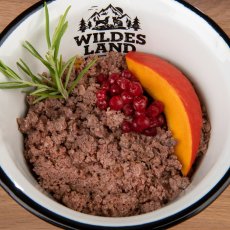 画像2: 最短賞味2028.1・ワイルドランド 犬 鹿 パンプキン入り400g缶wl21528成犬用総合栄養食/正規品 (2)