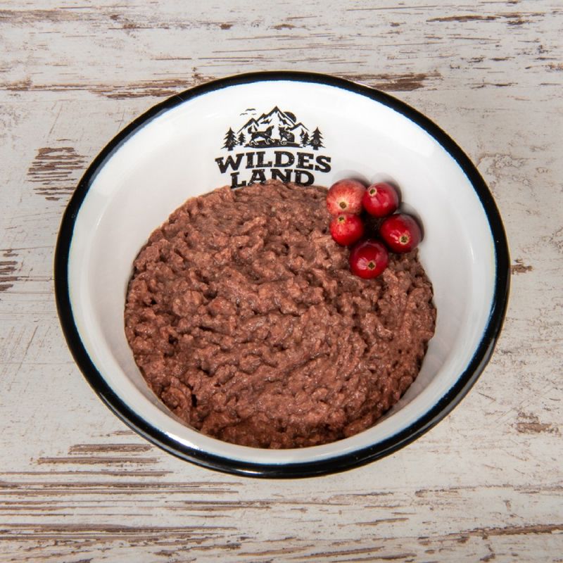 画像2: 最短賞味2027.12・ワイルドランド ウサギ&チキン クランベリー入り 200g缶wl21719成猫用総合栄養食/穀物不使用 正規品 (2)